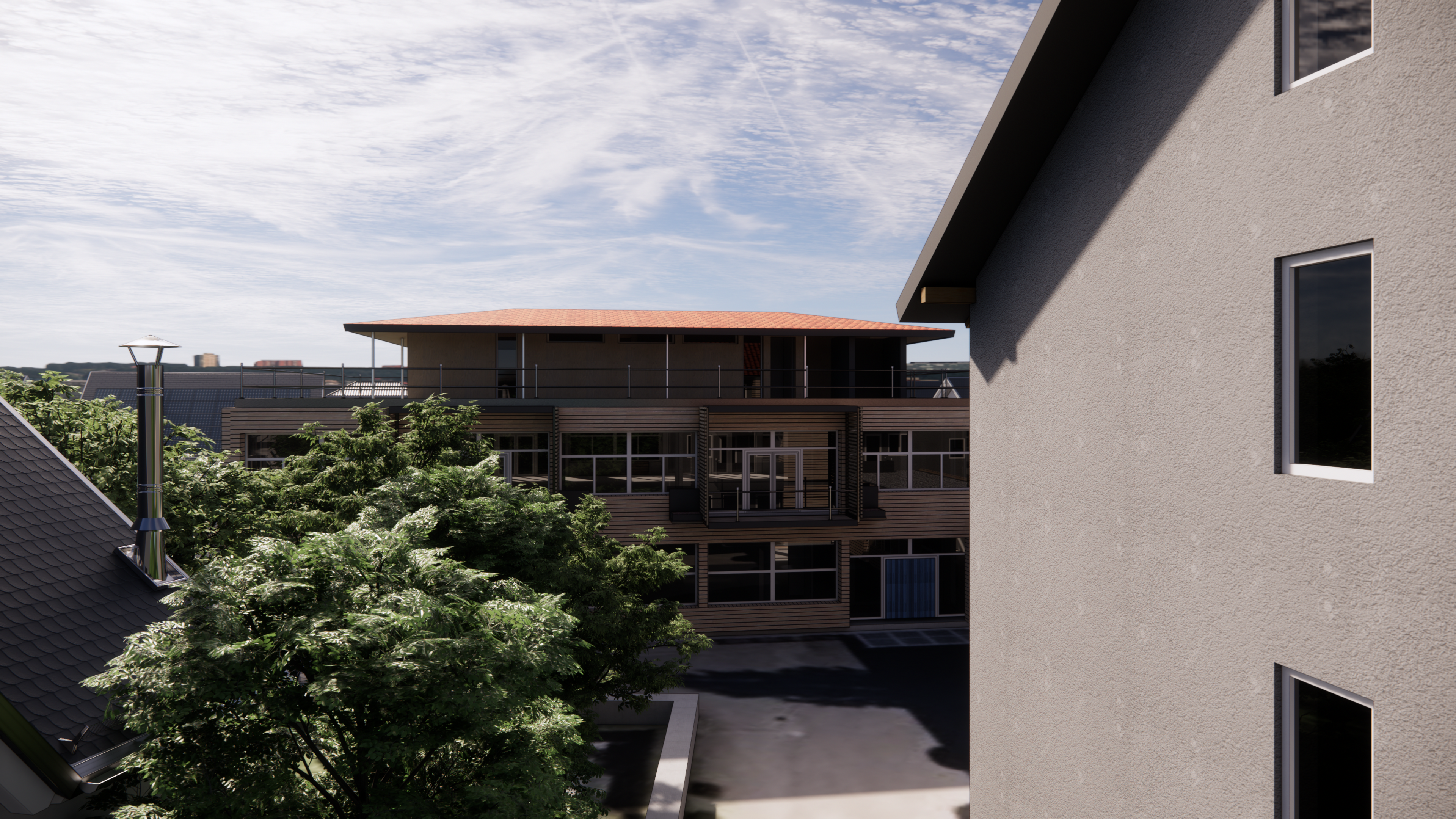 Sanierung Textilfabrik „Alte Näherei“ Augsburg — Ansicht 4
