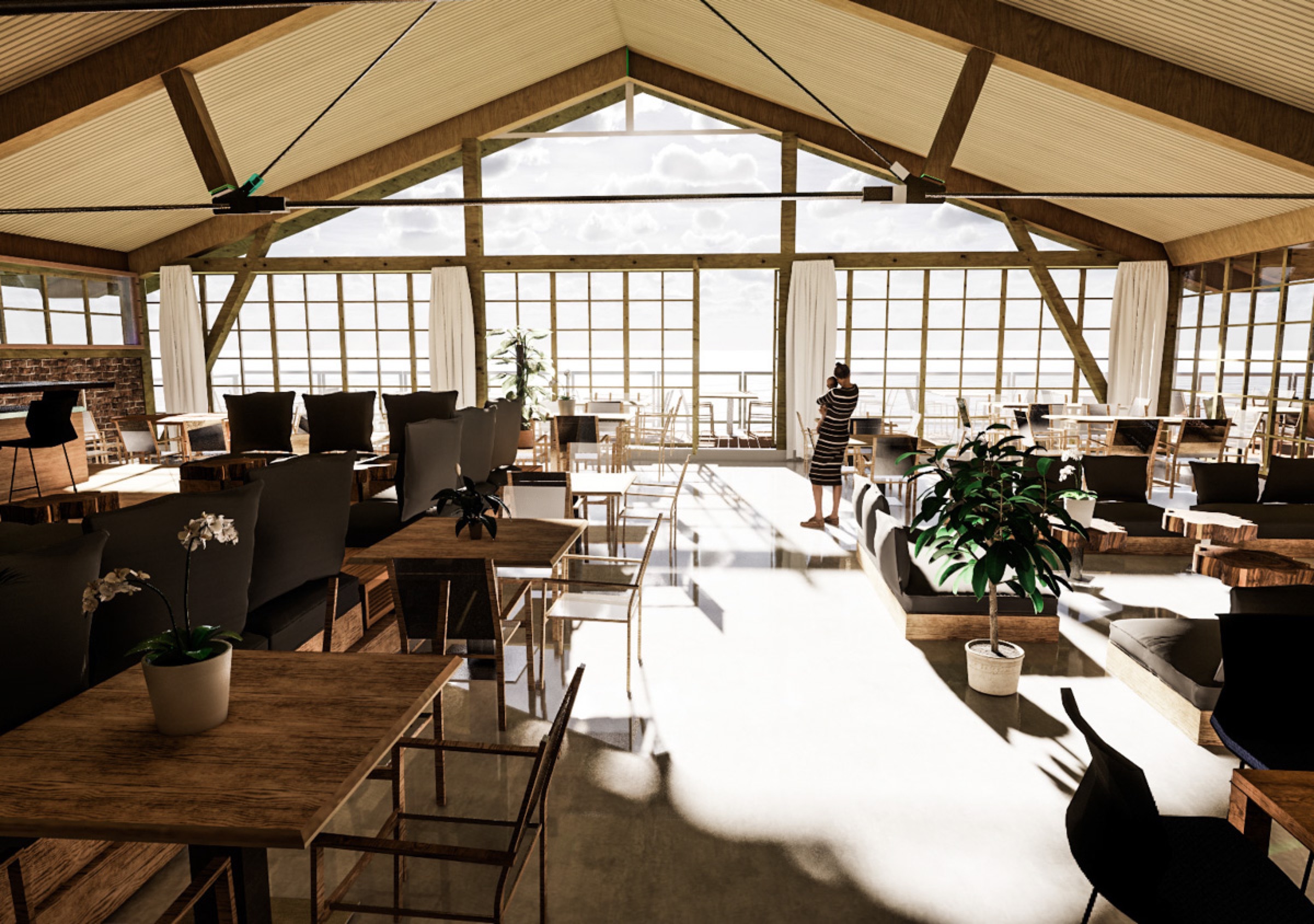 Seehaus Hopfensee — Rendering