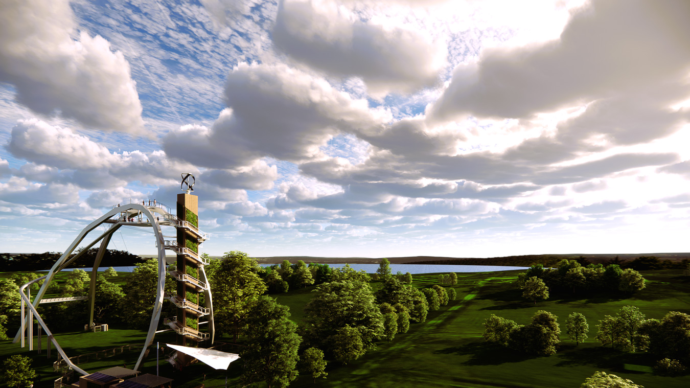 SkyLoop 360 — Aussichts- und Eventturm Mardorf — Ansicht 3
