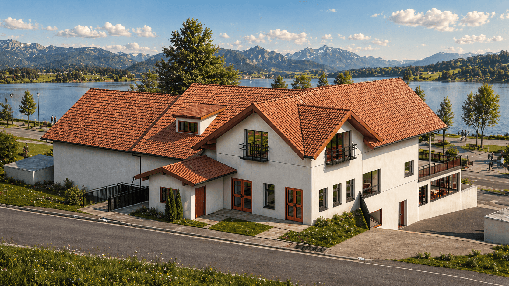 Uferstrasse 21 — Mehrfamilienhaus am Hopfensee — Bergwind Referenzprojekt