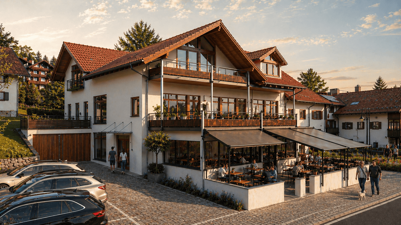 Uferstrasse 21 — Mehrfamilienhaus am Hopfensee — Ansicht 1